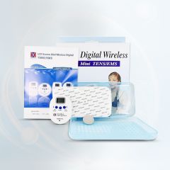 Digital Portable TENS & EMS Machine – Wireless Pain Relief Device for Muscle & Nerve Stimulation, Includes 3 Self-Adhesive Electrode Pads, 15 Modes, 16 Intensity Levels, Home Therapy, Back, Shoulder & Joint