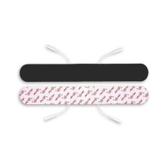 Extra Long Back TENS Electrode Pads Pain Relief 4 x 33cm 1 Pair Totally Tens