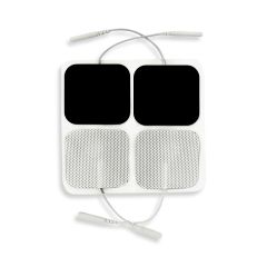 5×5 cm TENS Electrode Pads – Pack of 4 Reusable Self-Adhesive Electrodes Compatible with Medfit, TensCare, Bodyclock & More