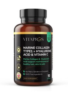 VITAPROS MARINE COLLAGEN TYPE1 + HYALURONIC ACID & VITAMIN C