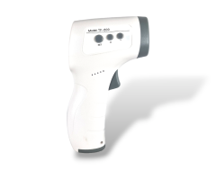 Digital Infrared Forehead Thermometer – Non-Contact Temperature Gun with 1-Second Fast Reading, Color-Coded Fever Alert LCD & Memory Storage