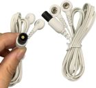 TENS Leads & Electrode Cable for Omron – 2-Snap Electrotherapy Compatible with Max Pain Relief, Pro & Pocket Pain Pro