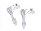 Snap Tens Electrode Leads With 3.5Mm Plug - One Pair
